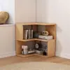 Estante de esquina de madera maciza, gabinete de escritorio, gabinete de piso, gabinete de almacenamiento, gabinete de almacenamiento para el hogar, mueble de TV, estantería