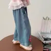 Jeans para Niña Primavera y Otoño 2026 Nueva Moda Infantil de Otoño Casual de Pierna Recta para Bebés Niñas