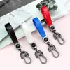 Llavero de PU llavero unisex cadena de cuerda para llave de coche de metal creativa colgante venta al por mayor transfronteriza