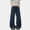 Pantalones Casuales de Nuevo Estilo Primavera 2026 para Hombre, 62% Algodón, 38% Fibra de Poliéster - Pantalones de Chándal de 320g con Tejido Lavado Estampado