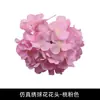45 cabezas de hortensia artificiales, flores de seda de hortensia blancas para decoración de bodas, fondo de pared de flores para salón de bodas, flores artificiales decorativas DIY