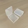 Caja Rectangular de Plástico PP Transparente para Costura Hecha a Mano, Piezas de Ferretería, Caja de Almacenamiento, Caja Organizadora para Polvera, Pestañas Postizas