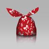 Bolsa de dulces navideños bolsa de regalo para envolver 50 cordón de cinta bolsa de manzana orejas de conejo bolsillo corsé punto