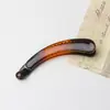 Pinza de Plátano Marrón Simple Estilo Coreano Pinza Elegante para Cola de Caballo de Mujer Pinza Vertical Grande Pasador para la Parte Posterior de la Cabeza Pinza Retorcida Accesorio para el Cabello Pinza para el Cabello