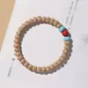 Em nome da paixão por cabelo feito à mão semente de paixão pulseira de texto Xizang corte reto poço profundo careta ao longo do círculo único pulseira de sementes originais homens