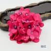 Flores de Hortênsia Artificiais Atacado Direto do Fabricante Tecido de Seda Cabeças de Flores de Hortênsia Cenário de Casamento Parede de Flores Corredor Hortênsia Grande