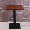 Mesa y silla de comida rápida sencillas al por mayor, silla de esquina de hierro, tienda de té con leche, restaurante, cantina, mesa y silla combinadas