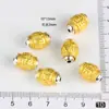 Estilo étnico retro hilo dorado y plateado cuentas Duobao Wen barril de juego cuentas plata antigua nube trasera diy accesorios de joyería estilo nacional