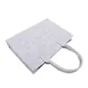 Bolsa Tote de Feltro Sacola de Compras Presente Decoração Bolsa de Feltro de Fibra Química Bolsa Tote de Feltro Publicitária