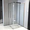 Cabina de Ducha en Forma de L Integrada con Puertas Correderas Simples para Uso Doméstico, Juego Completo para Baño y Hotel