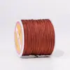 Producción de muestras personalizable OEM No. Hilo de jade 72 50 metros Hilo tejido a mano para manualidades Número de color teñido Material de hilo para abalorios