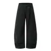 Pantalones JIAMU Otoño/Invierno estilo americano de tres colores, pierna ancha, holgados, adelgazantes, curvos para hombres y mujeres, simples, fluidos, casuales, largos, versátiles