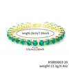 Pulseira hip hop europeia e americana para homens e mulheres 6.0 atacado transfronteiriço joias de luxo leve Amazon ebay venda quente zircônia micro incrustada mão
