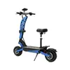 Patinete elétrico exclusivo transfronteiriço 6000W60V com tração simples/dupla, pneus off-road de 11 polegadas, veículo de mobilidade dobrável para adultos