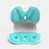 Cojín de soporte lumbar corrección cojín de soporte lumbar para sentarse cojín de oficina cojín para estudiantes de asiento de larga duración protección de la columna y la cadera cojín de silla