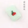 Estojo de Lentes de Contato para Miopia Desenho Makaron Celebridade da Internet Beleza Simples Lente de Contato Estojo Portátil Duplo com Clipe Ventosa Estojo de Cuidados