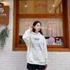 Suéter con capucha Ins de alta gama para mujer con estampado para parejas, ropa con capucha pesada para primavera y otoño, sudadera con capucha personalizada para estudiantes