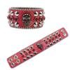 Pulseira de rebite de strass original transfronteiriça americana Y2K pequena decoração de caveira punk gótica personalidade joias