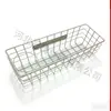 Cesta de Drenaje para Fregadero de Lavavajillas, Cesta Extraíble para Gabinete, Cesta de Malla, Caja de Almacenamiento, Escurridor de Platos y Palillos, Cesta para Freír 304