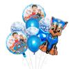 Wang Wang Team Set Cachorro Balão Patrulha Desenho Animado Filme De Alumínio Ryder Tiantian Festa Infantil Decoração De Aniversário Balão