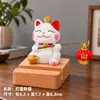 Soporte para Teléfono Gato de la Suerte Adorno Escritorio Oficina Decoración Regalo para Colegas Souvenir de Año Nuevo Soporte para Ver Series