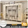 Guarda-Roupa Resistente de Tubo de Aço e Tecido Robusto para Montagem em Quarto de Casa, Armário de Armazenamento para Casa Alugada, Guarda-Roupa Simples de Aço
