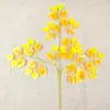 Folhas de bétula artificiais, folhas falsas, galhos de plantas artificiais, decoração de paisagismo de plantas verdes para casa, folhas de plátano artificiais, folhas artificiais atacado