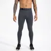 Meias-calças esportivas profissionais masculinas para comércio exterior transfronteiriço, calças de compressão de secagem rápida para corrida e treino ao ar livre, vestuário de fitness elástico