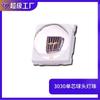 Chip de Cristal 2835 Cabeza de Bola Luz Roja Lámpara Infrarroja LED 660nm Terapia de Belleza Médica Parche LED Lámpara LED 850nm
