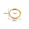 Nuevo Anillo Cerrado de Acero Inoxidable Hensen Anillo Cerrado Pendientes para Nariz Joyería de Moda Europea y Americana para Perforación de Nariz y Oreja