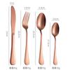 Venta al por mayor de vajilla de acero inoxidable 1010, cuchillo y tenedor, cuchara, vajilla de comida occidental, postre, café, cuchara para mezclar, cuchillo y tenedor para carne.