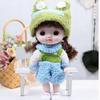 Atacado 22cm comércio exterior novo leite quente boneca de vinil fofa princesa menina brincar de casinha brinquedos