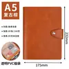 Cuaderno Personalizado A5 Desmontable de Piel Suave para Almacenamiento, Cuaderno de Negocios de Alta Gama, Cuaderno de Registro de Trabajo, Cuaderno de Estudio para Estudiantes