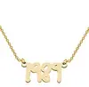 Amazon Joyería Transfronteriza Números y Letras Collar de Acero Inoxidable Collar de Cantante Taylor Collar 1989 para Mujer
