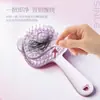 Nova Pente Fofo de Urso Pet Autolimpante, Pente Nervurado para Estilização de Alto Volume, Pente Massageador para Cabelos Longos e Cacheados