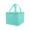 Bolsa Térmica TNT Estilo Presente Logotipo Personalizado Frutos do Mar Produtos Frescos Folha de Alumínio Bolsa de Embalagem Refrigeração de Alimentos Portátil