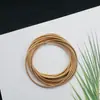 Pulseras de Moda Europeas y Americanas de Venta Caliente Transfronterizas, Pulseras Personalizadas de Metal para Hombres y Mujeres, Joyería de Moda Versátil al por Mayor
