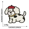 Venda Direta de Fábrica Desenho Animado Animal Fofo Filhote Autoadesivo DIY Capa de Celular Bolsa para Copo de Água Patch Bordado