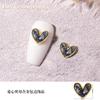 Unha Beleza Fritillary Joias Amor Unha Metal Edge Diamante Magic Shell Stone 2023 Novos Acessórios Internet Celebrity