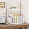 Soporte de escritorio para libros, estante de almacenamiento para sala de estudio, estante para almacenamiento y lectura de libros en escritorio de estudiante, estante para archivos de oficina, estantería simple