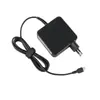 Adaptador de energia tipo C de carregamento rápido 65W padrão europeu 20V3.25A interface USB-C carregamento de laptop