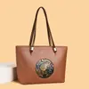 2026 Nueva Moda Bolso de Mano Retro Bolso de Hombro Estilo Étnico Gran Capacidad Bolso para Viajes Cotidianos Bolso Tote Simple Versátil