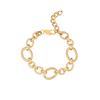 Pulsera de Acero de Titanio de Alta Gama de Lujo Accesible DIY de Cadena Gruesa Circular Estilo Nicho de Venta Caliente Europeo y Americano Joyería al por Mayor