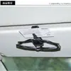 Clip para gafas tipo S para coche, visera solar, organizador multifuncional, portafacturas, portatarjetas de visita, estuche para gafas, soporte, accesorios interiores de coche