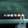 Novos ornamentos de resina de princesa dragão para carro 2024, fofos, desenhos animados, decoração para console central de carro