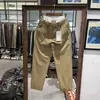 Pantalones de Primavera y Otoño para Hombre, Pantalones Caquis de Trabajo Vintage Estilo Americano, Pantalones Casuales de Algodón Holgados de Pierna Recta Estilo Americano para Hombre