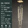 Lustre para Escada de Sala de Estar Simples Moderno Criativo Lustre Longo para Hall de Hotel Lustre de Hall Lâmpadas Zhongshan Guangdong
