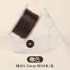 Cuerda Redonda Encerada en Caja para Manualidades Tejido a Mano Cuerda para Collar Cordón No Descolorante Cuerda de Cera para Pulsera Cadena para Colgar