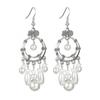 Colar de Pérolas para Dança de Festa dos Anos 1920, Pulseira, Brincos, Adorno de Cabeça, Xale, Conjunto de Fantasia Feminina Amazon em Estoque