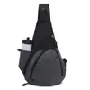 Bolso de pecho deportivo unisex de gran capacidad Amazon, bolso de hombro cruzado multifuncional impermeable, bolso de pecho para ocio al aire libre